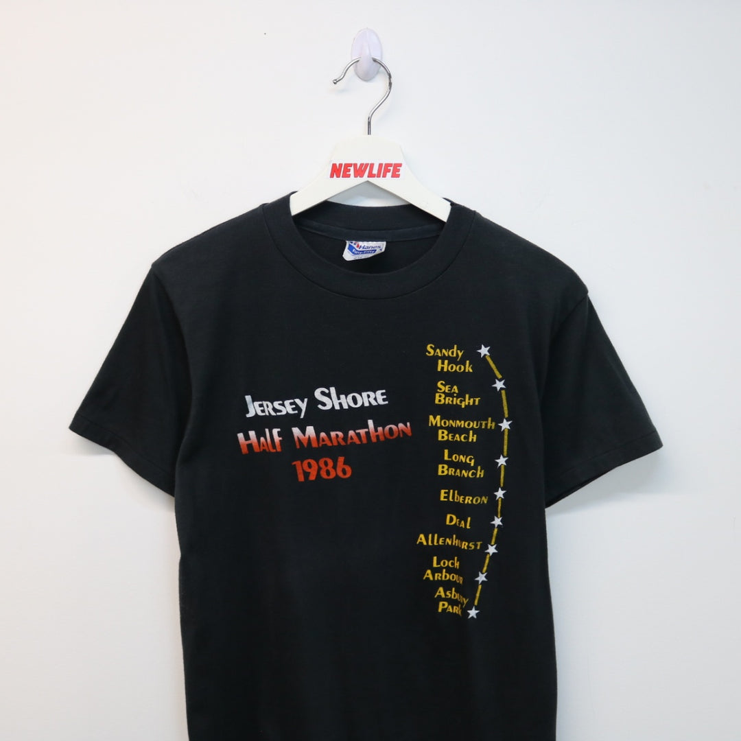 Vintage 1986 Jersey Shore Marathon Tee - S-NEWLIFE Clothing