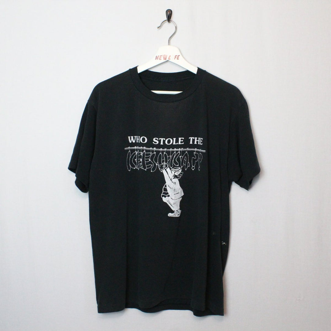 Vintage 80/90's Ukrainian Old Timers Tee - L-NEWLIFE Clothing