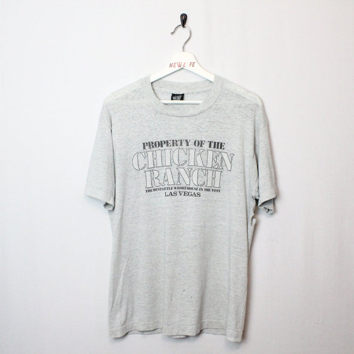 Vintage 80's Chicken Ranch Tee - M-NEWLIFE Clothing