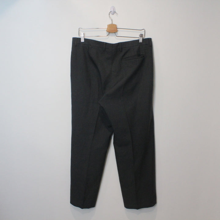 Vintage 80's Burberry Pleated Trousers - 35"-NEWLIFE Clothing