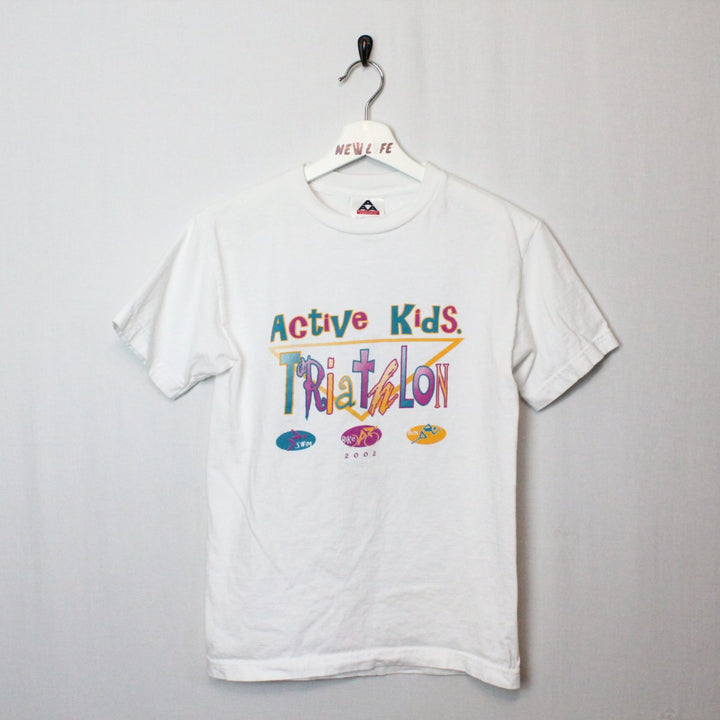 Vintage 02' Active Kids Tee - XS-NEWLIFE Clothing