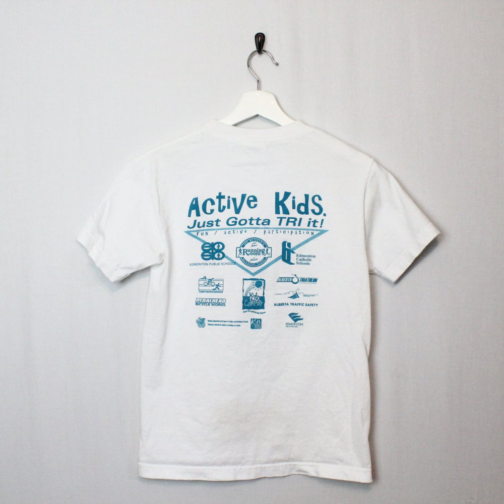 Vintage 02' Active Kids Tee - XS-NEWLIFE Clothing