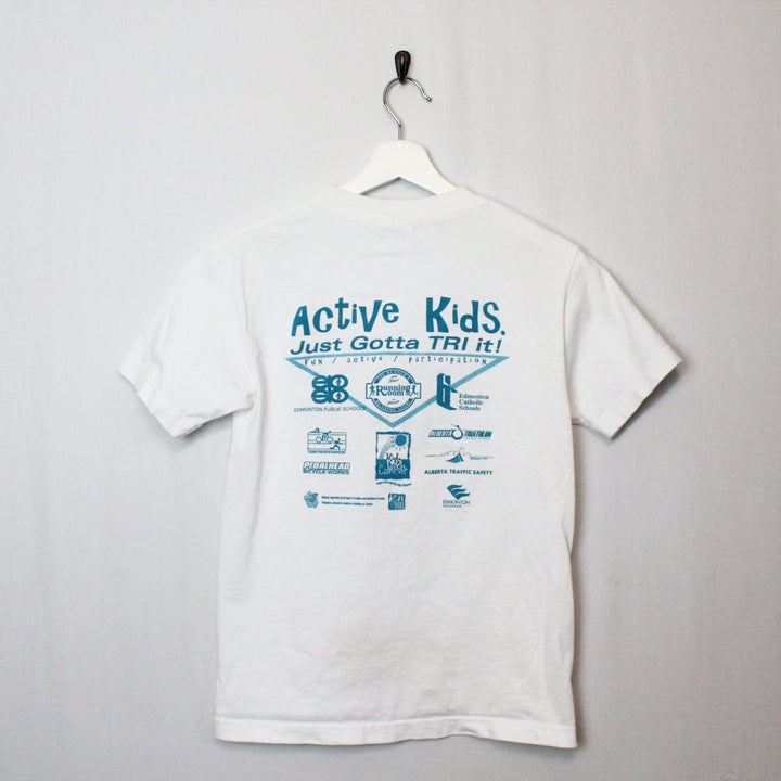 Vintage 02' Active Kids Tee - XS-NEWLIFE Clothing