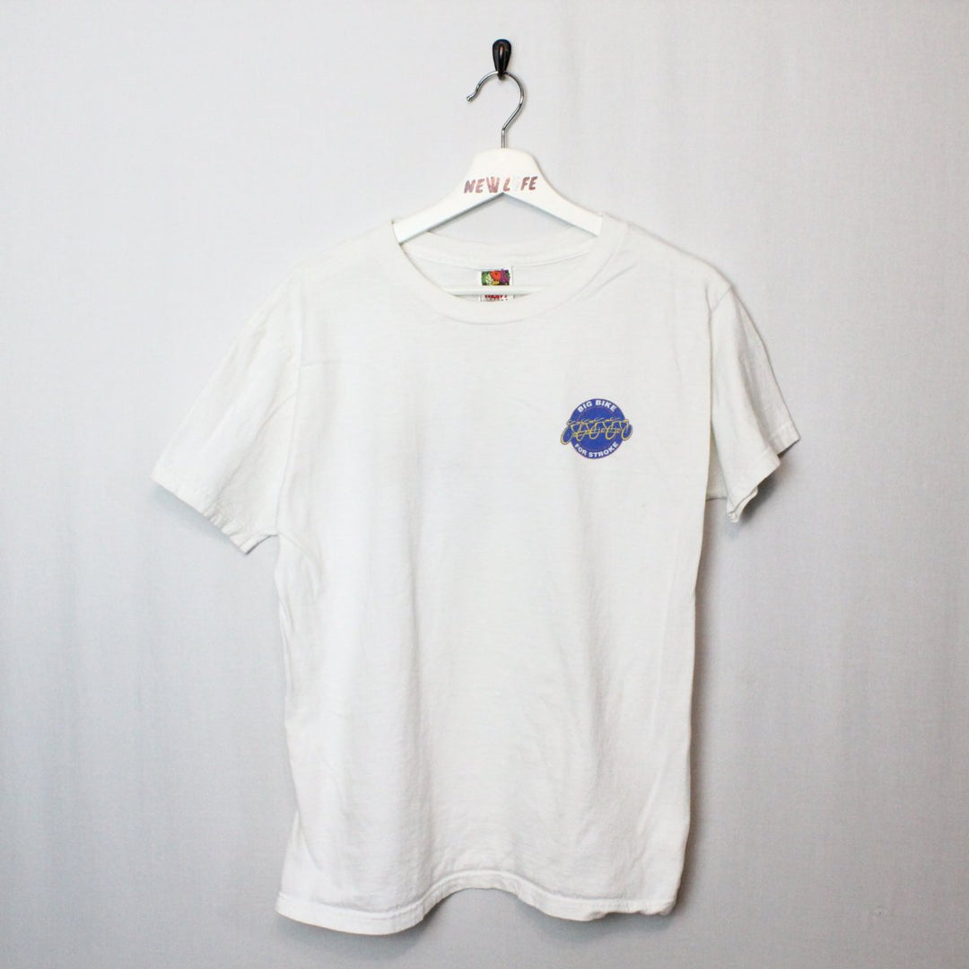 Vintage 90's Big Bike for Stroke Tee - L-NEWLIFE Clothing