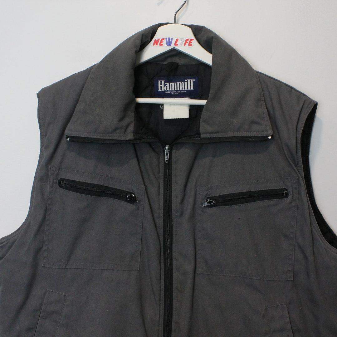 Vintage Puffer Work Vest - XL-NEWLIFE Clothing