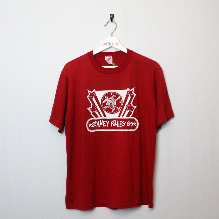 Vintage 1989 Zaney Follies Tee - L-NEWLIFE Clothing