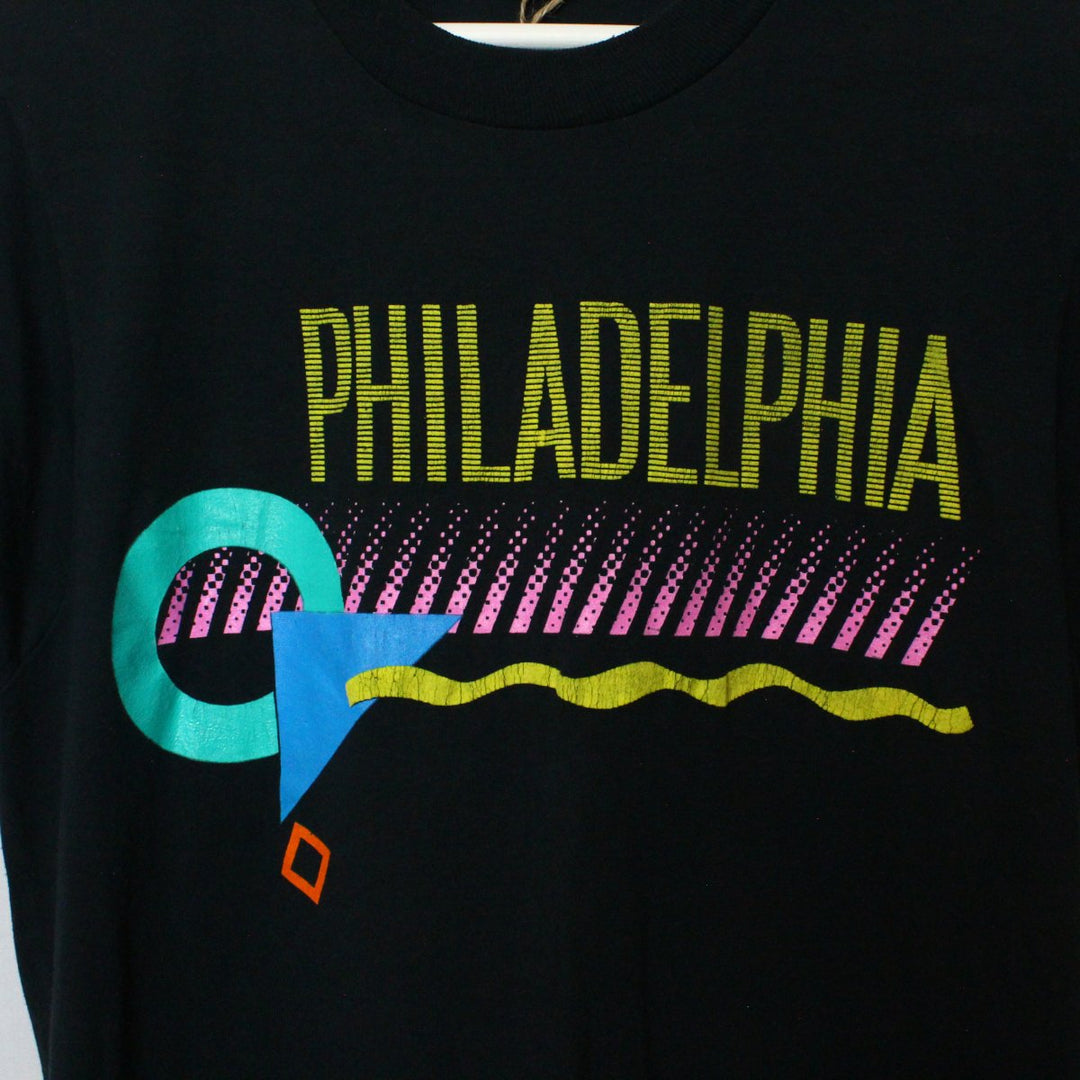 Vintage 80's Philadelphia Tee - S-NEWLIFE Clothing