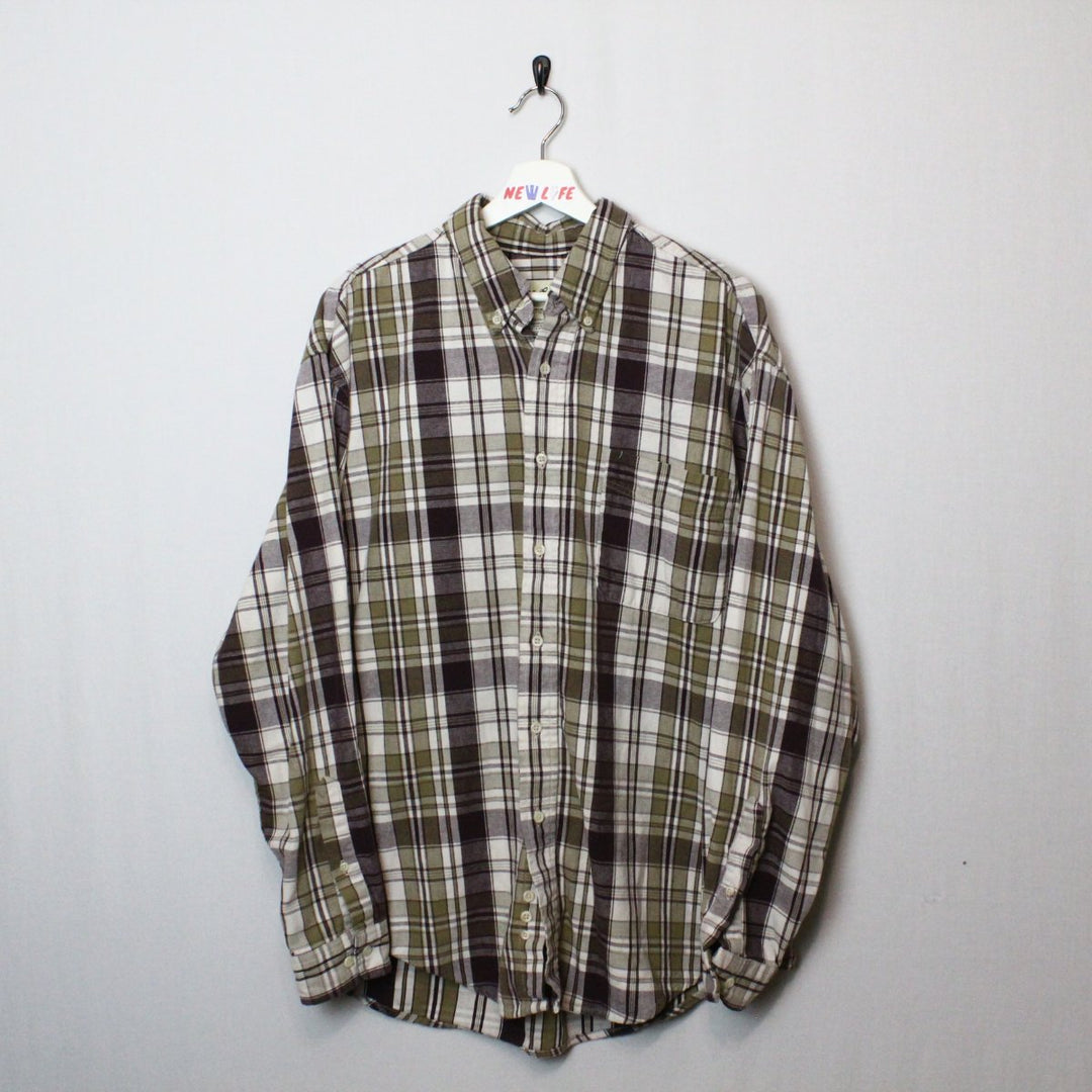 Vintage Eddie Bauer Plaid Button Up - L/XL-NEWLIFE Clothing