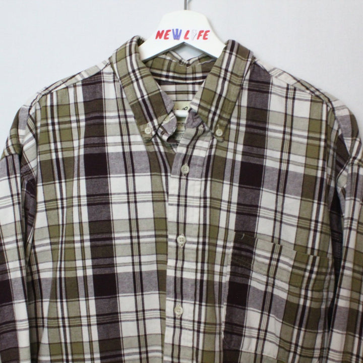 Vintage Eddie Bauer Plaid Button Up - L/XL-NEWLIFE Clothing