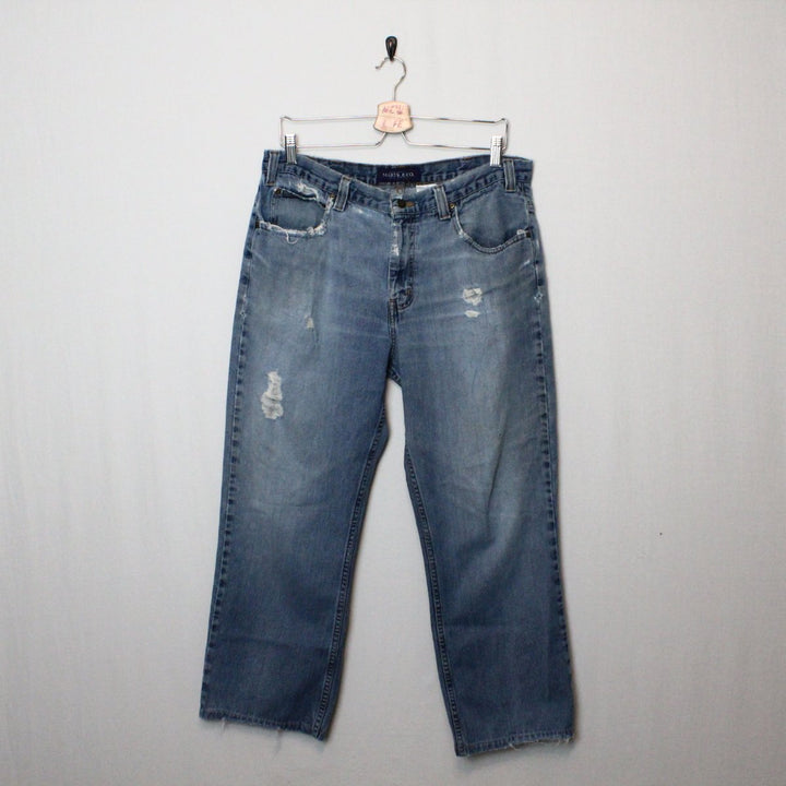 Vintage Distressed Denim Jeans - 35"-NEWLIFE Clothing