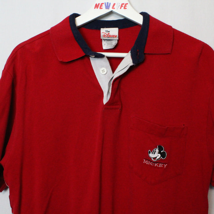 Vintage Disney Mickey Mouse Polo Shirt - M/L-NEWLIFE Clothing