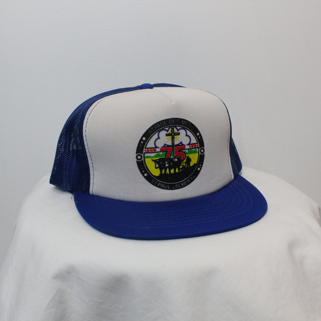 Vintage 1984 St. Paul Alberta Trucker Hat - OS-NEWLIFE Clothing