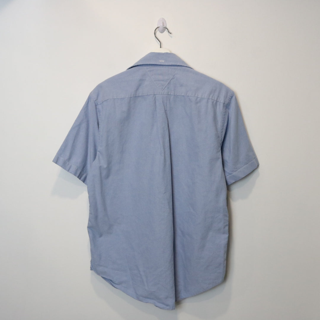 Vintage Tommy Hilfiger Short Sleeve Button Up - L-NEWLIFE Clothing