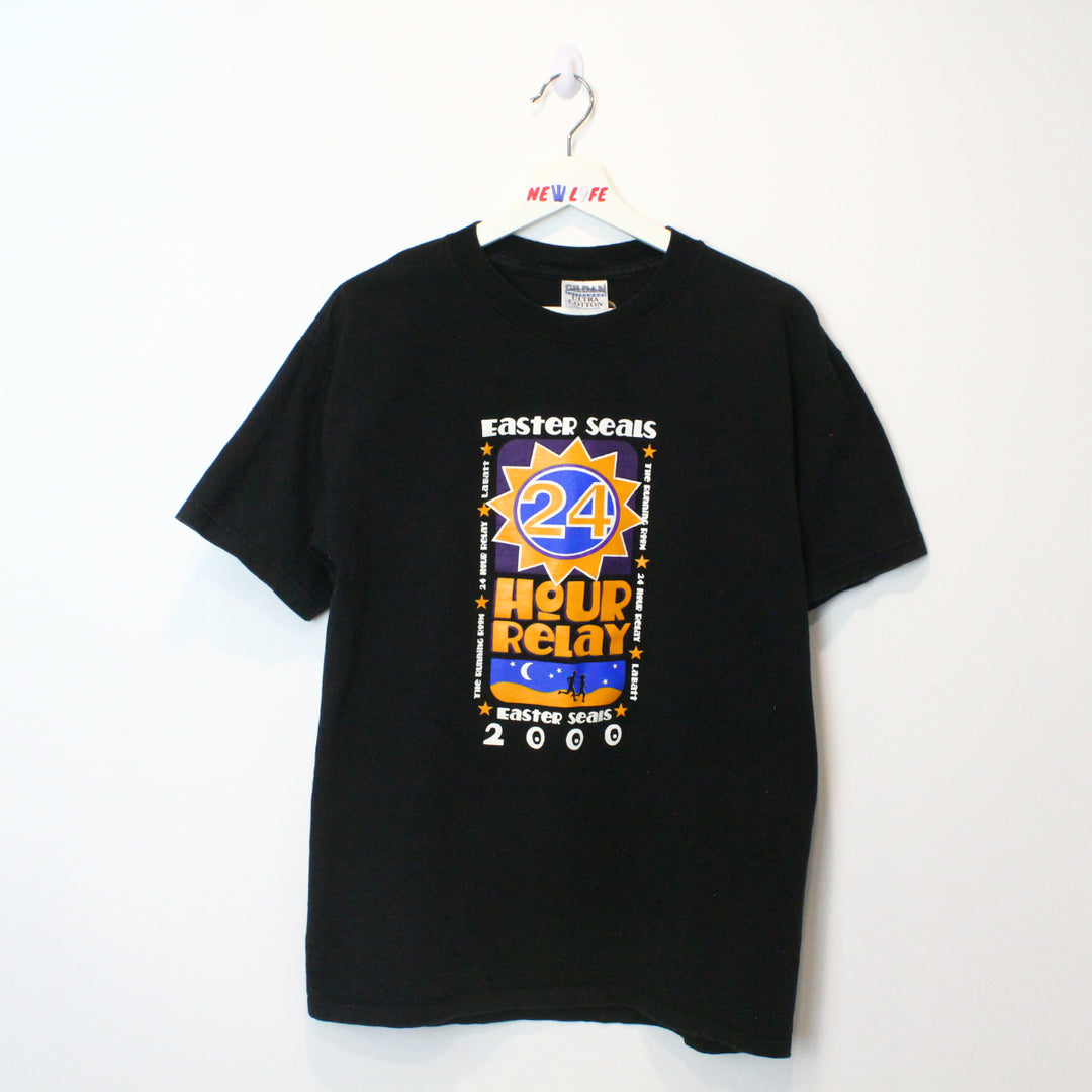 Vintage 2000 24 Hour Relay Tee - M-NEWLIFE Clothing