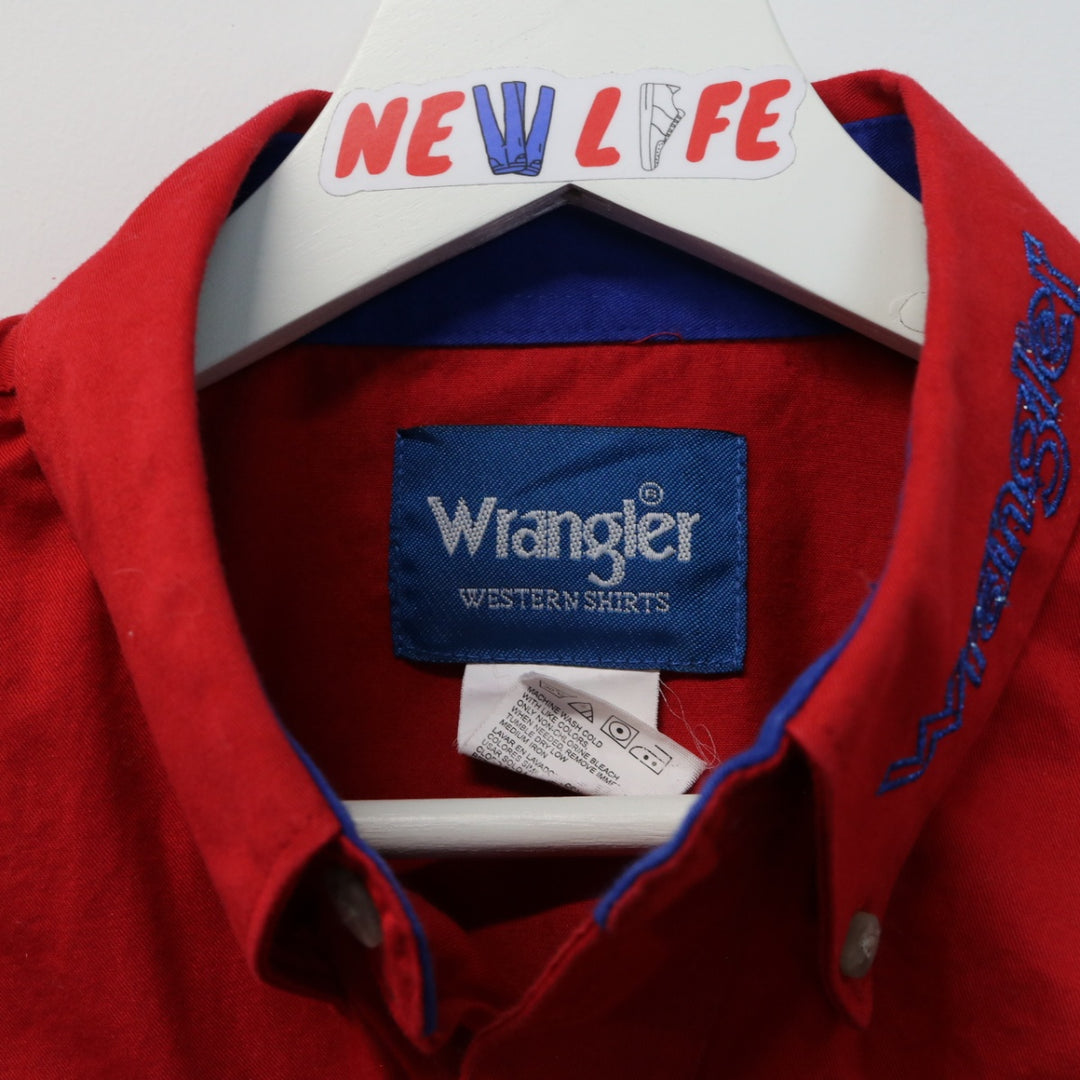 Vintage Wrangler Western Button Up - M-NEWLIFE Clothing