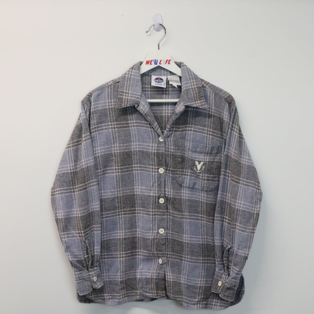 Vintage Vuarnet Plaid Flannel Button Up - S-NEWLIFE Clothing