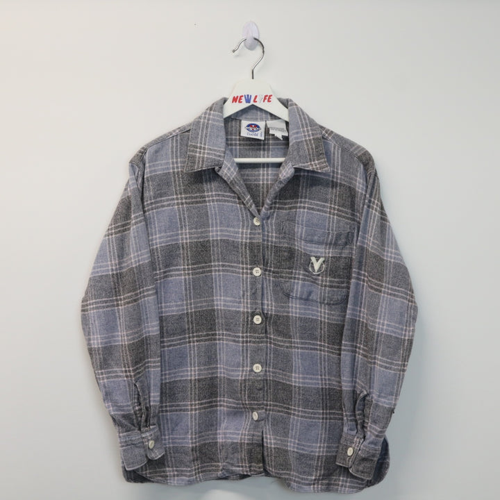 Vintage Vuarnet Plaid Flannel Button Up - S-NEWLIFE Clothing