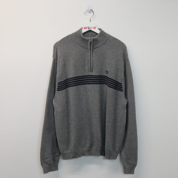 Vintage Chaps Quarter Zip Sweater - XL-NEWLIFE Clothing