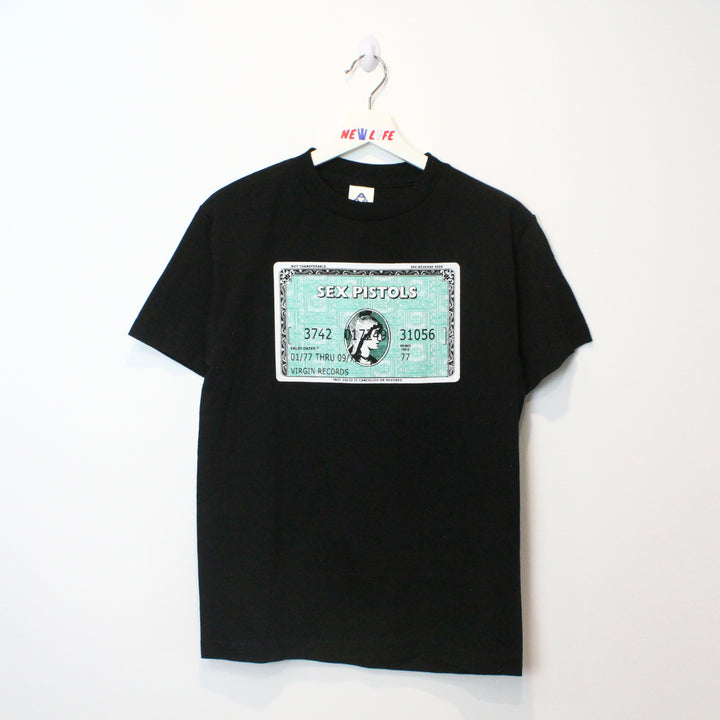 Vintage 00's Sex Pistols Credit Card Tee - S-NEWLIFE Clothing