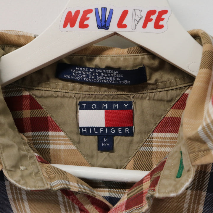 Vintage Tommy Hilfiger Plaid Button Up - L-NEWLIFE Clothing