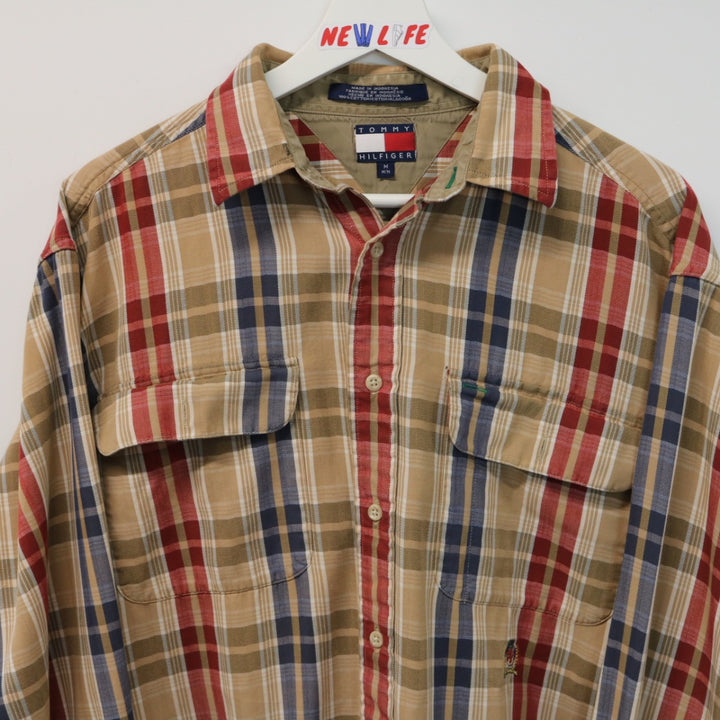 Vintage Tommy Hilfiger Plaid Button Up - L-NEWLIFE Clothing