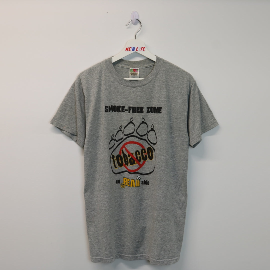 Vintage 90's Smoke Free UofA Tee - M-NEWLIFE Clothing