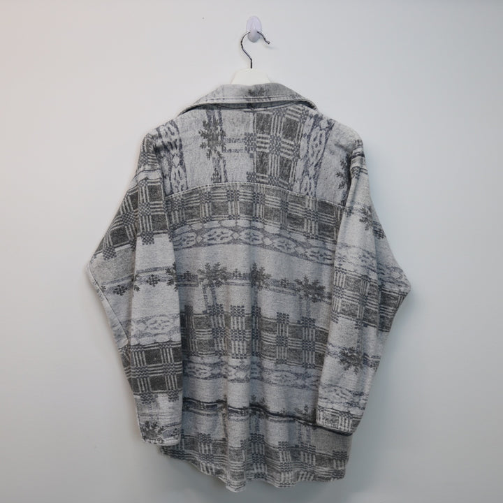 Vintage Patterned Button Up - M-NEWLIFE Clothing