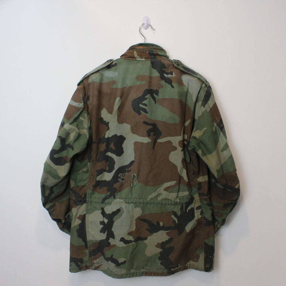 Vintage Lined Camo Jacket - L-NEWLIFE Clothing