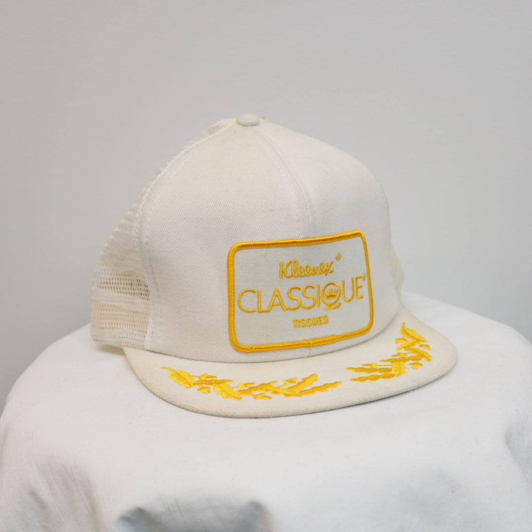 Vintage 80's Kleenex Trucker Hat - OS-NEWLIFE Clothing