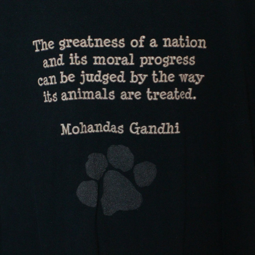 Mohandas Gandhi Tee - L-NEWLIFE Clothing