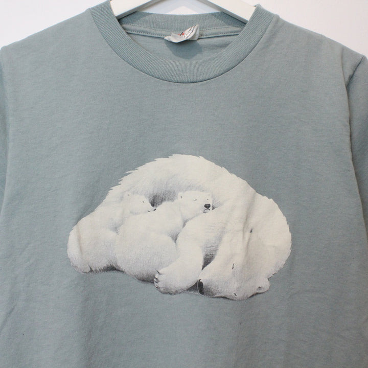 Vintage Polar Bear Nature Tee - S-NEWLIFE Clothing