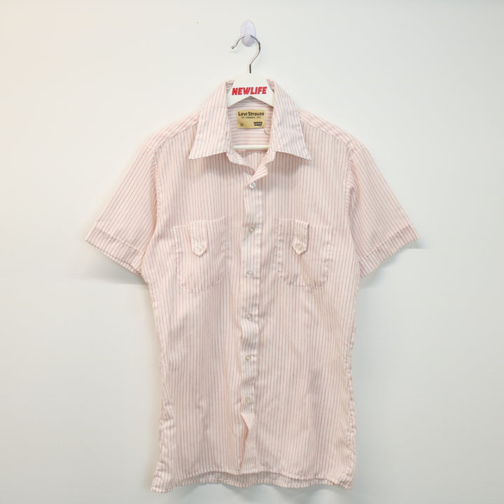 Vintage Levi's Striped Short Sleeve Button Up - S-NEWLIFE Clothing