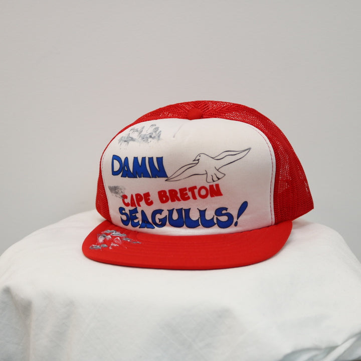 Vintage Cape Breton Seagulls Trucker Hat - OS-NEWLIFE Clothing