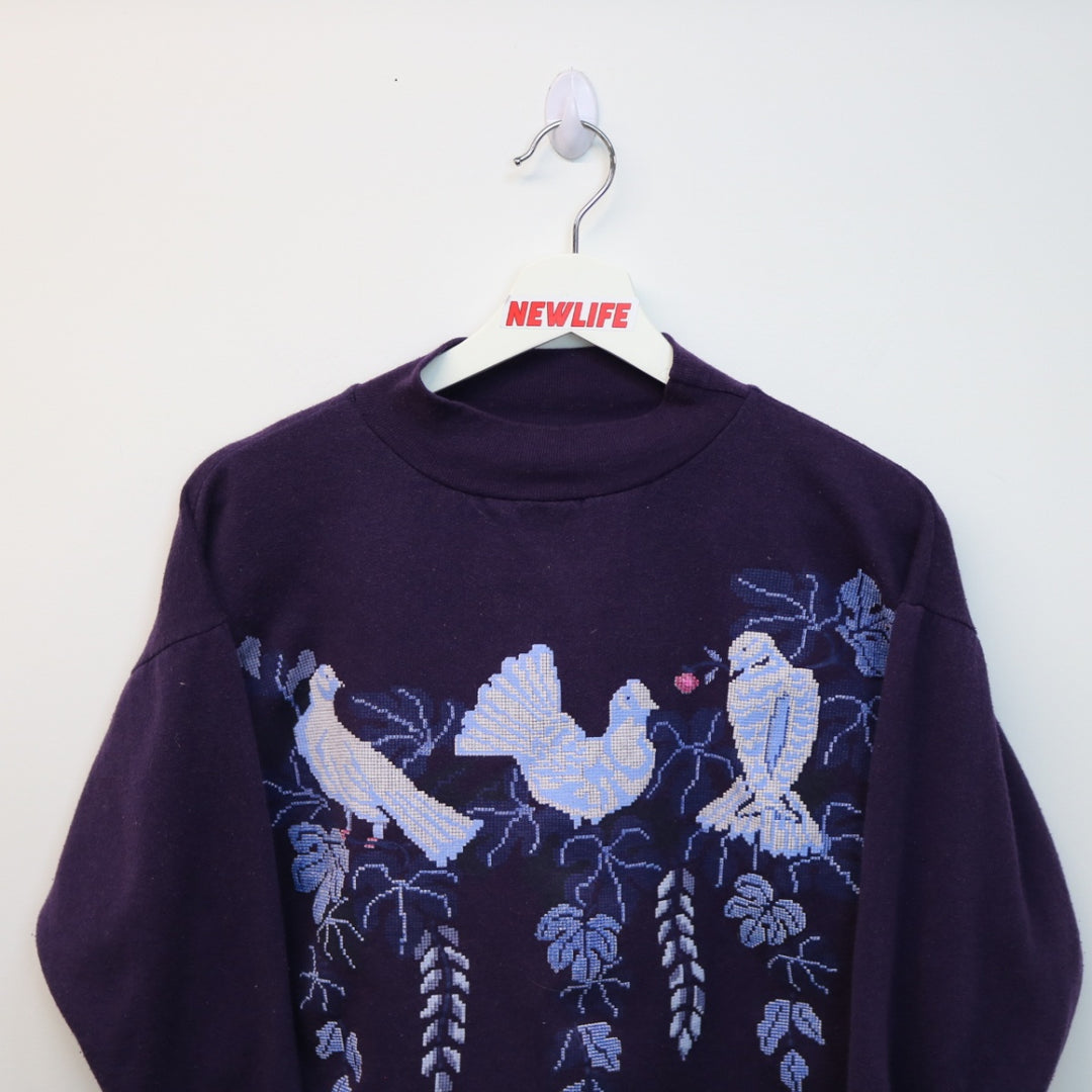 Vintage Dove Nature Crewneck - XXS/XS-NEWLIFE Clothing