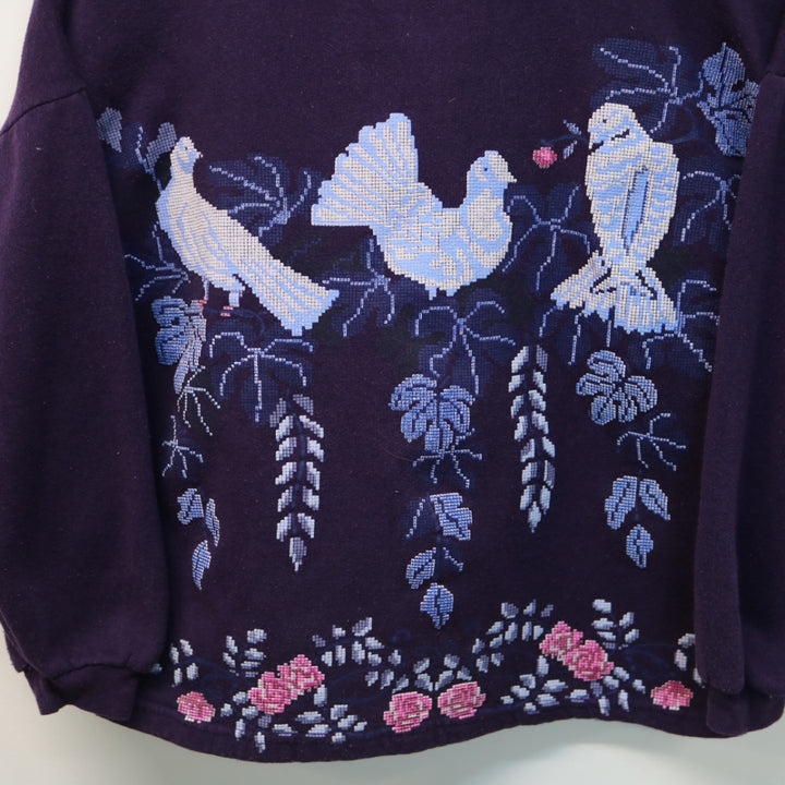 Vintage Dove Nature Crewneck - XXS/XS-NEWLIFE Clothing