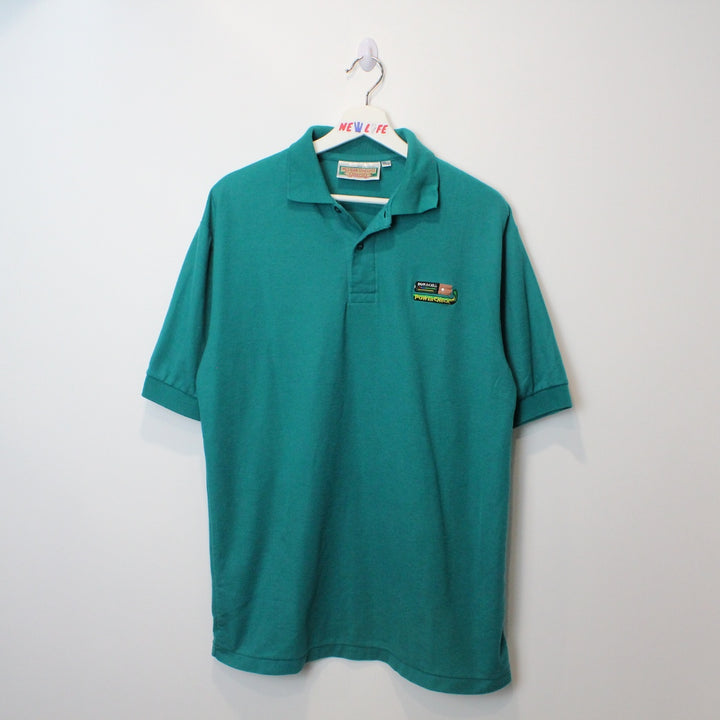 Vintage Duracell Power Check Polo Shirt - XL-NEWLIFE Clothing