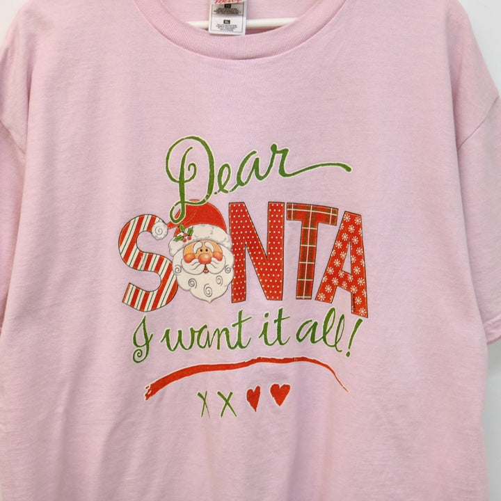 Vintage 90's Dear Santa Christmas Tee - XL-NEWLIFE Clothing